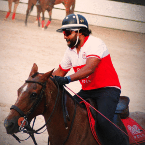 Polo Player at Arena